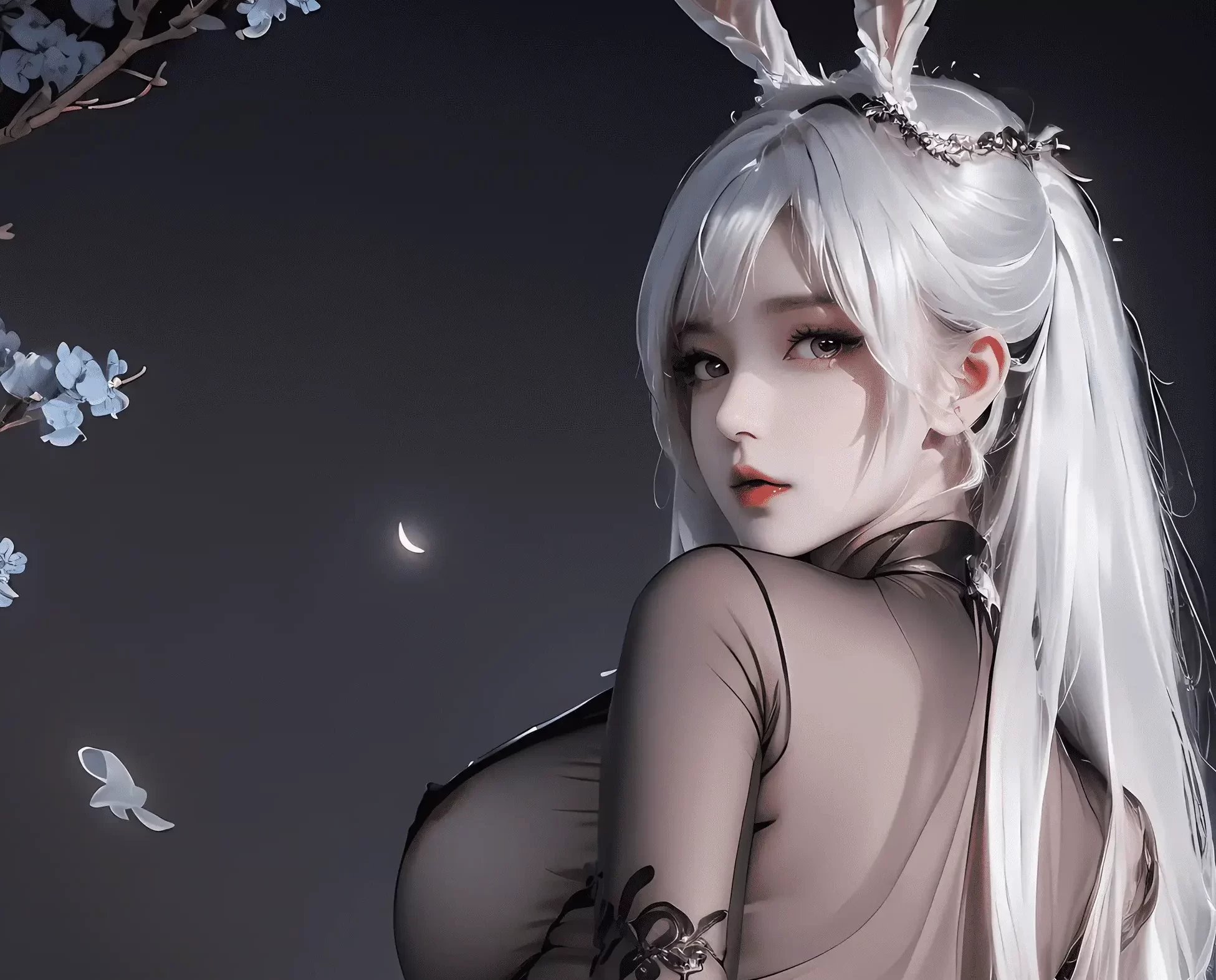 【十二月浮力】F33 斗罗大陆-小舞性感连体黑丝 35P