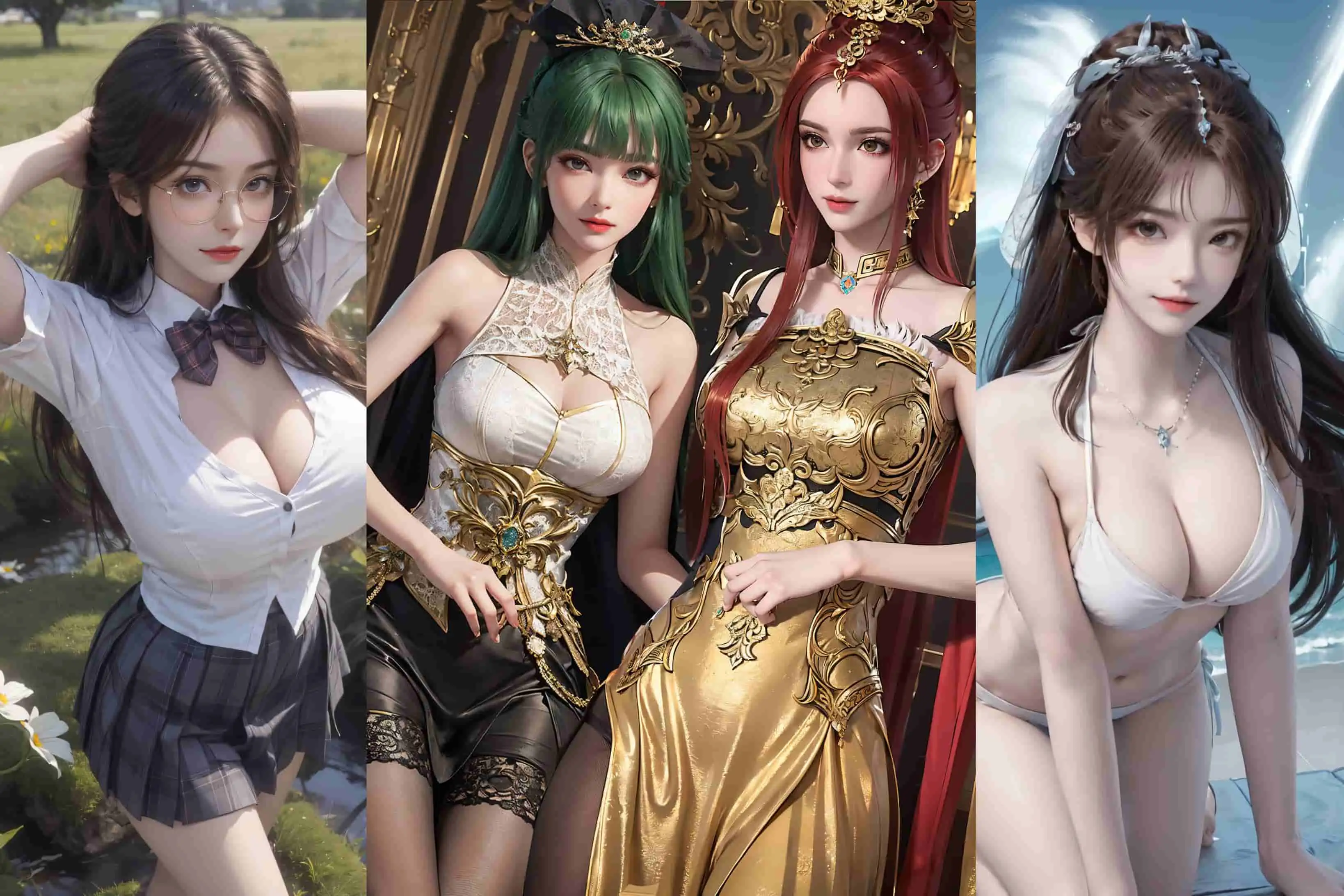 231208  叶倾仙/曼珠沙华芙蕖/火灵儿 1056P