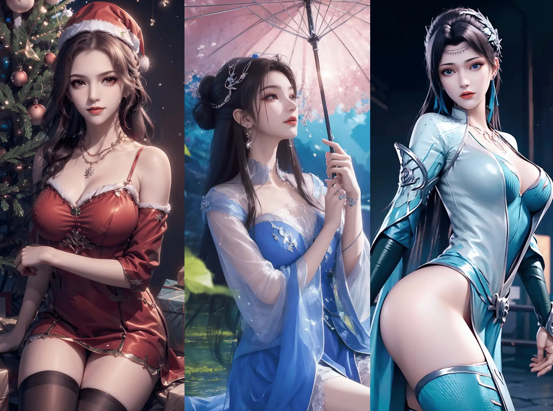 240202 比比东/李慕婉/云韵 三组合集 1651P