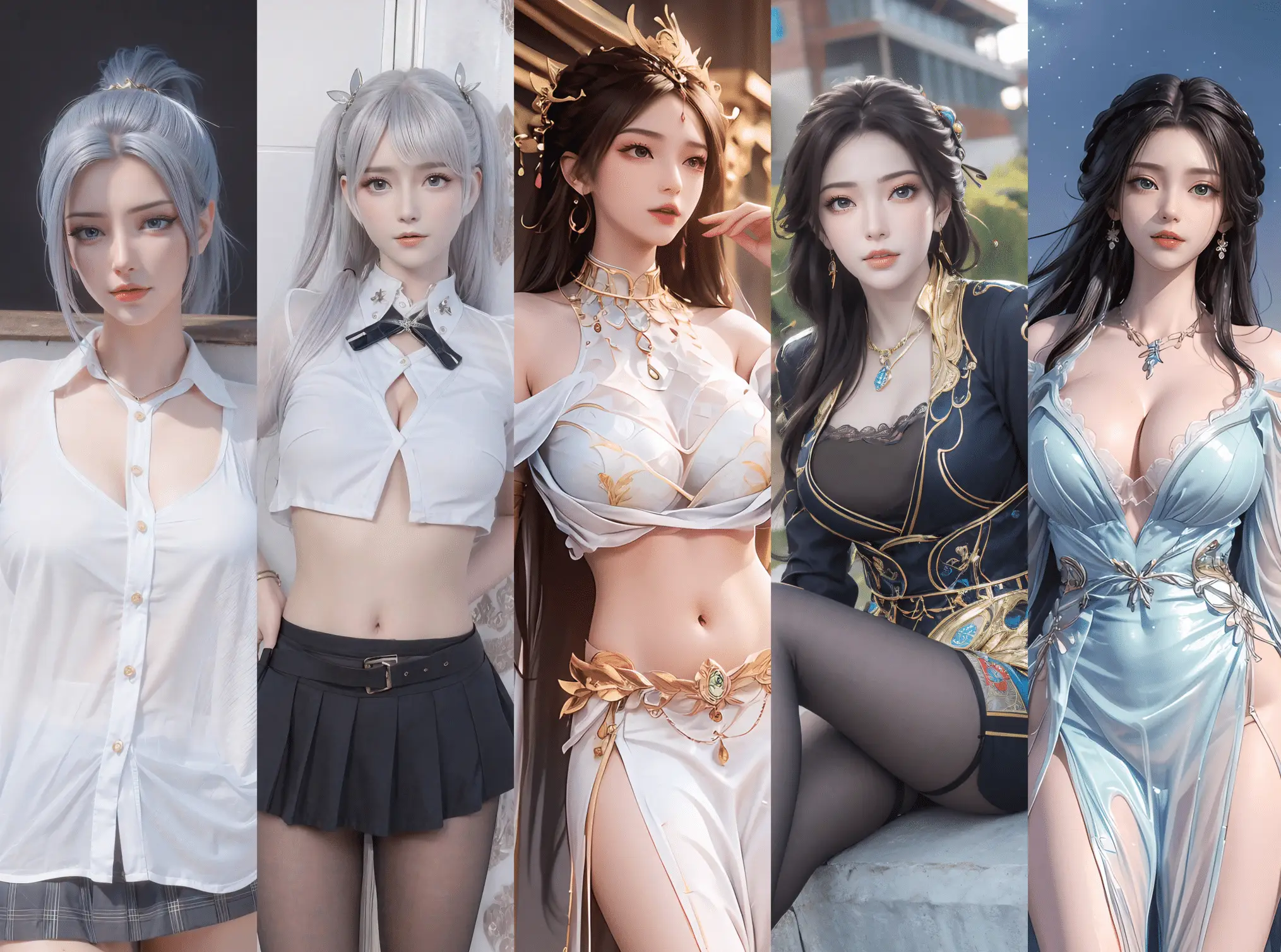 241011 韩月韩雪/姚曦/姜立 三组合集 1435P