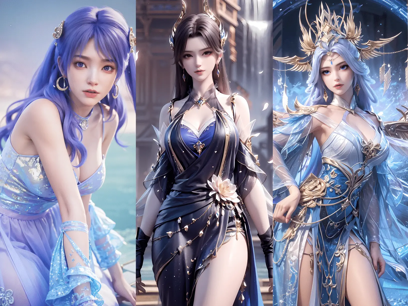 241116 姬紫月/曹颖/宁雨蝶 三组合集 1262P